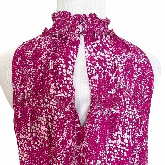 NWT Ramy Brook Kyrie Mock Neck Blouse (BIN P) - Picture 6 of 11